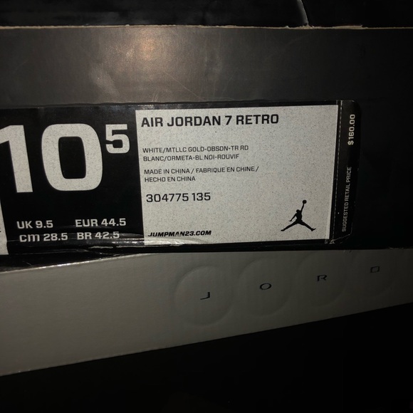 Air Jordan 7 Olympic - Picture 8 of 8